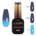 Set 2 x Oja Semipermanenta Termica 3 Culori Luxorise Thermocool, Mystic Sky 10 ml