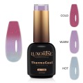 Set 2 x Oja Semipermanenta Termica 3 Culori Luxorise Thermocool, Royal Glimmer 10 ml