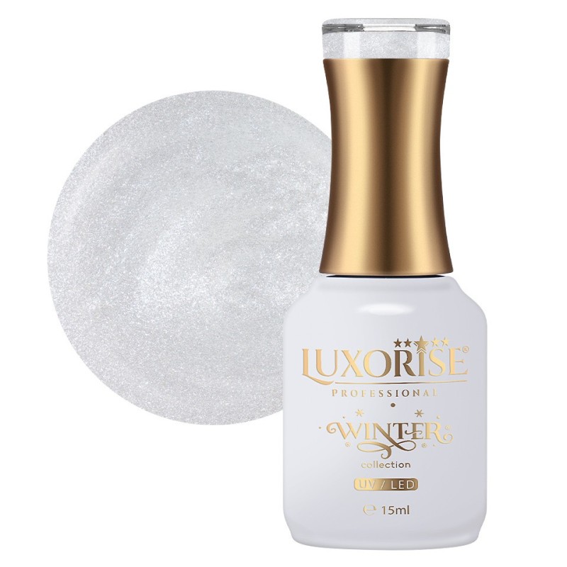 Set 2 x Oja Semipermanenta Winter Collection Luxorise, Crystal Snowflake 15 ml
