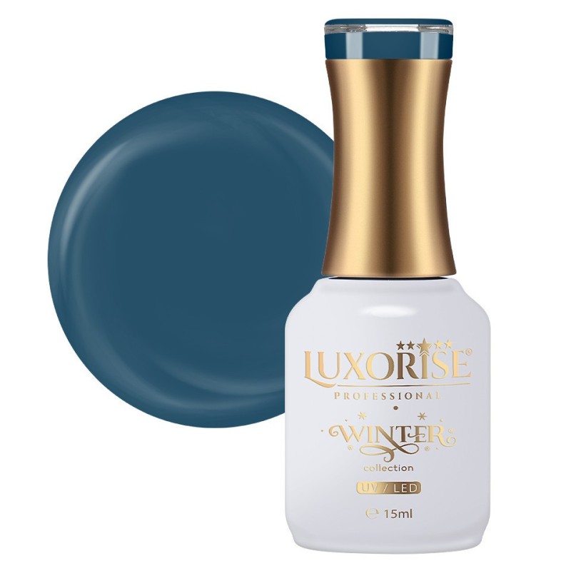 Set 2 x Oja Semipermanenta Winter Collection Luxorise, Frozen Blueberry 15 ml