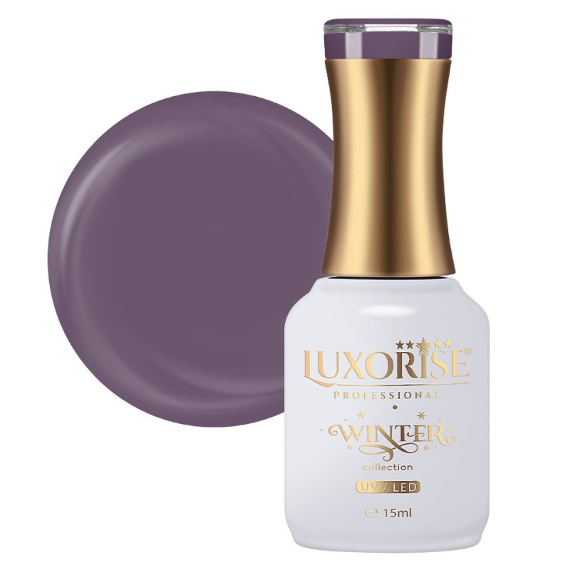 Set 2 x Oja Semipermanenta Winter Collection Luxorise, Purple Bells 15 ml