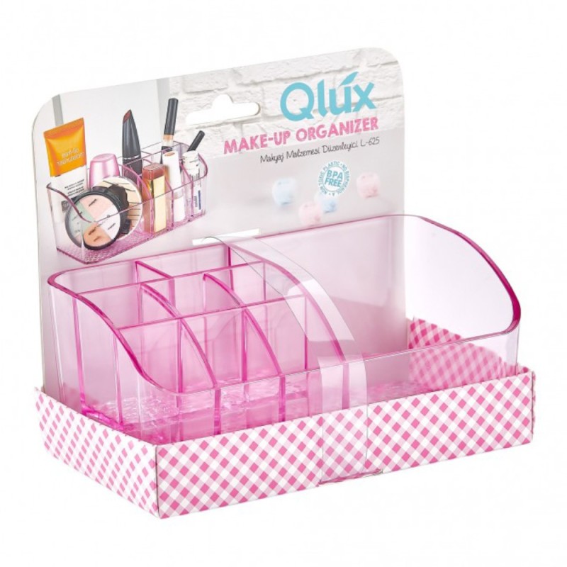 Set 2 x Organizator Make-Up Qlux, 17.50 x 9 x 14.50 cm