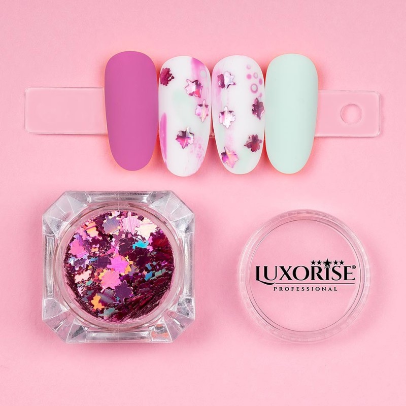 Set 2 x Paiete Unghii Luxorise, Leaves Fusion 07