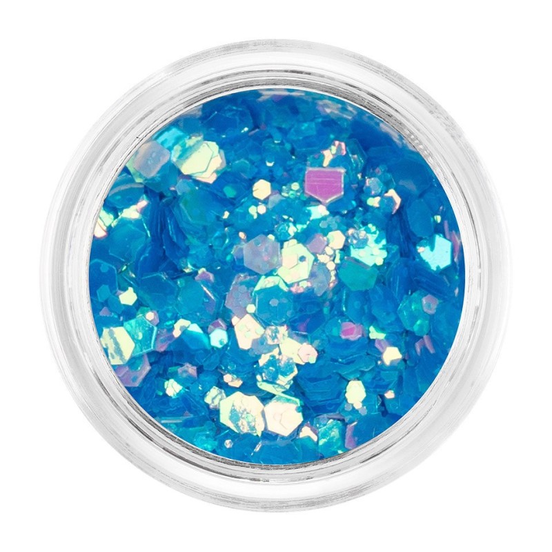 Set 2 x Paiete Unghii Neon Fluorescent Luxorise, Blue