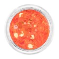 Set 2 x Paiete Unghii Neon Fluorescent Luxorise, Hot Orange