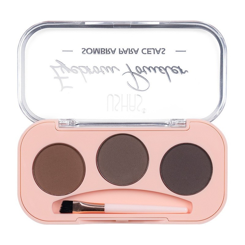 Set 2 x Paleta Farduri de Sprancene Eyebrow Crush, Ushas, 02
