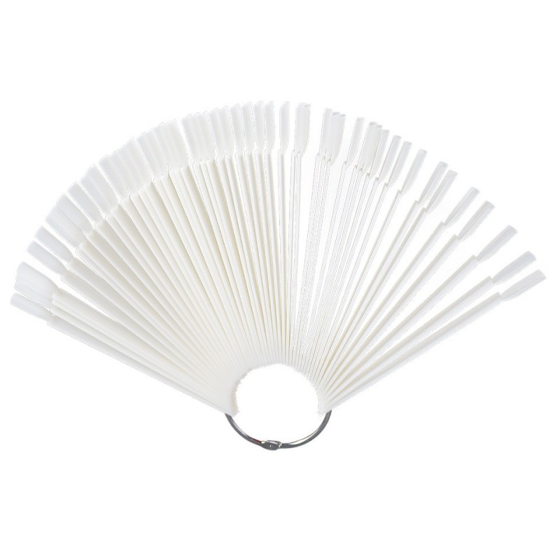 Set 2 x Paletar Evantai Unghii 50 Pozitii SensoPRO Milano, Natur Inel