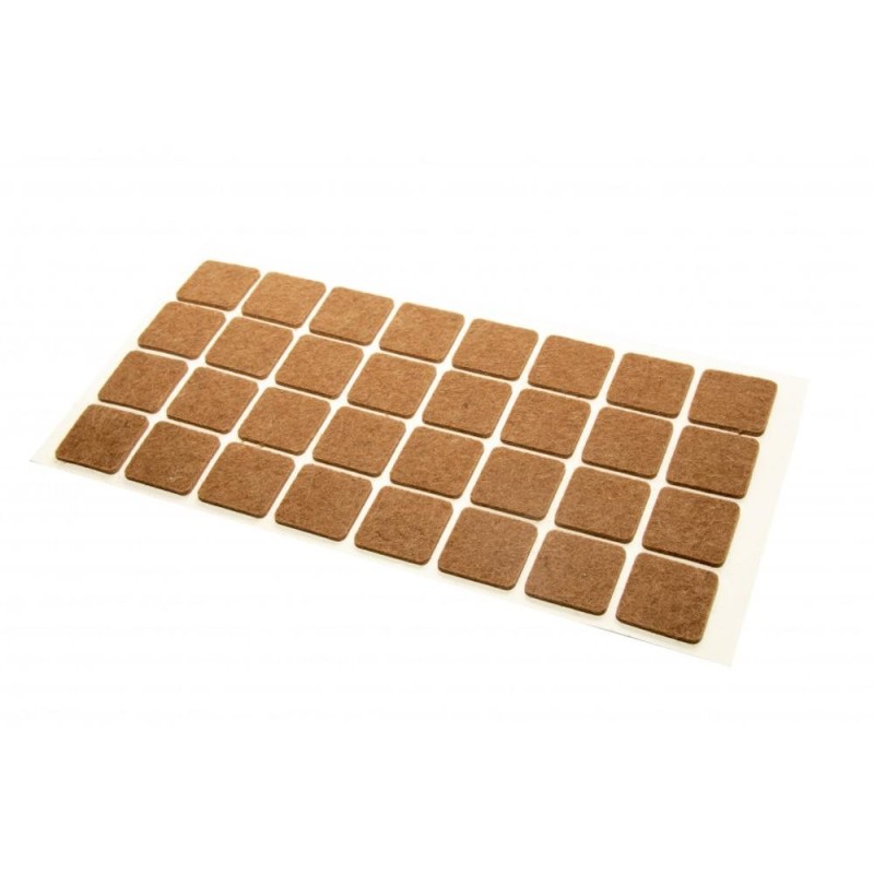 Set 2 x Panza Autoadeziva pentru Mobilier 25 x 25 mm-2525(32 Buc/Tipla)