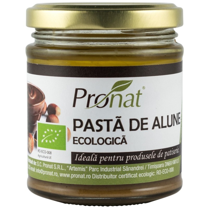 Set 2 x Pasta de Alune Bio, 170 g