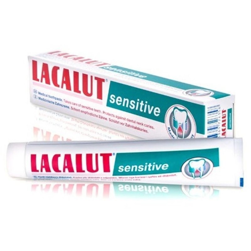 Set 2 x Pasta de Dinti Lacalut Sensitive, 75 ml