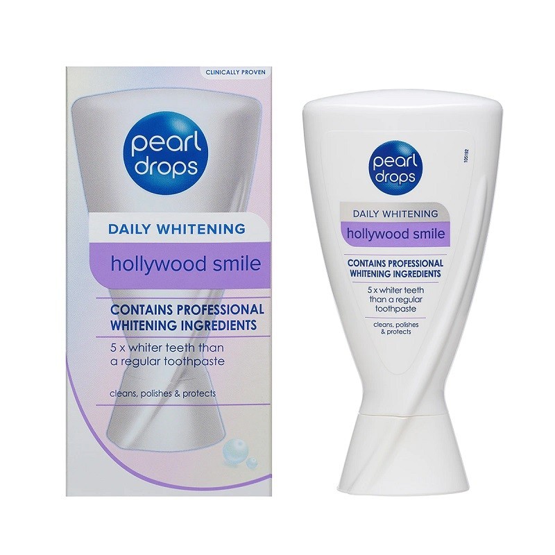 Set 2 x Pasta de Dinti Pearl Drops Hollywood Smile 4D 50 ml