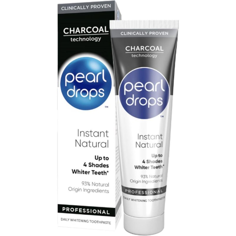 Set 2 x Pasta de Dinti Pearl Drops Instant Natural, 75 ml