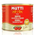 Set 2 x Pasta de Rosii Dublu Concentrat Mutti, 2150 g