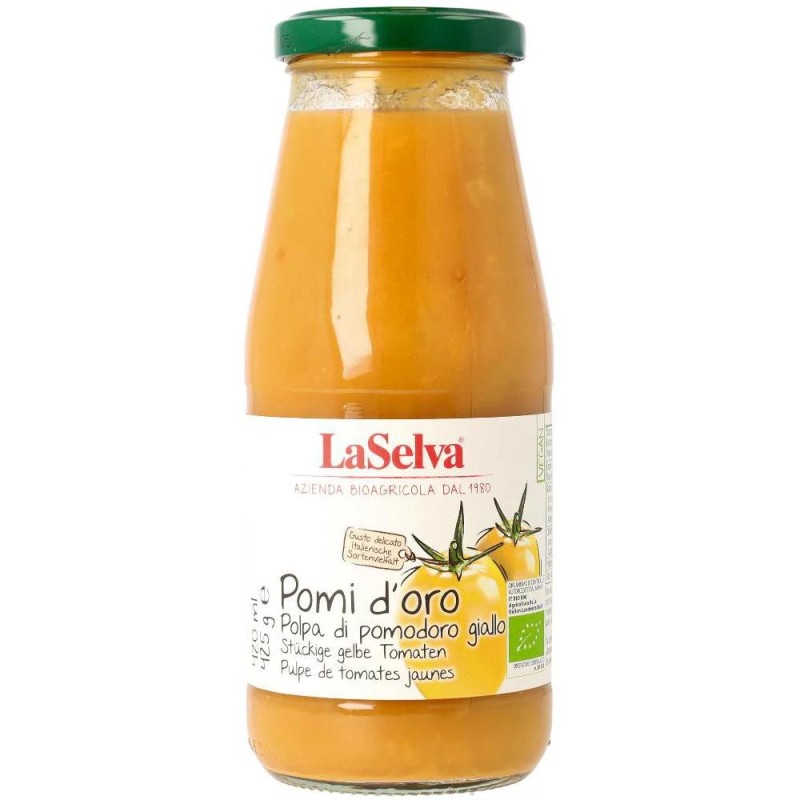 Set 2 x Pasta de Rosii Galbena, La Selva, Bio, 425 g