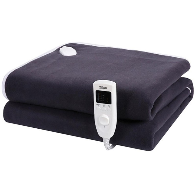 Set 2 x Patura cu Incalzire Electrica, 1 x 60W, 150 x 80 cm, Negru