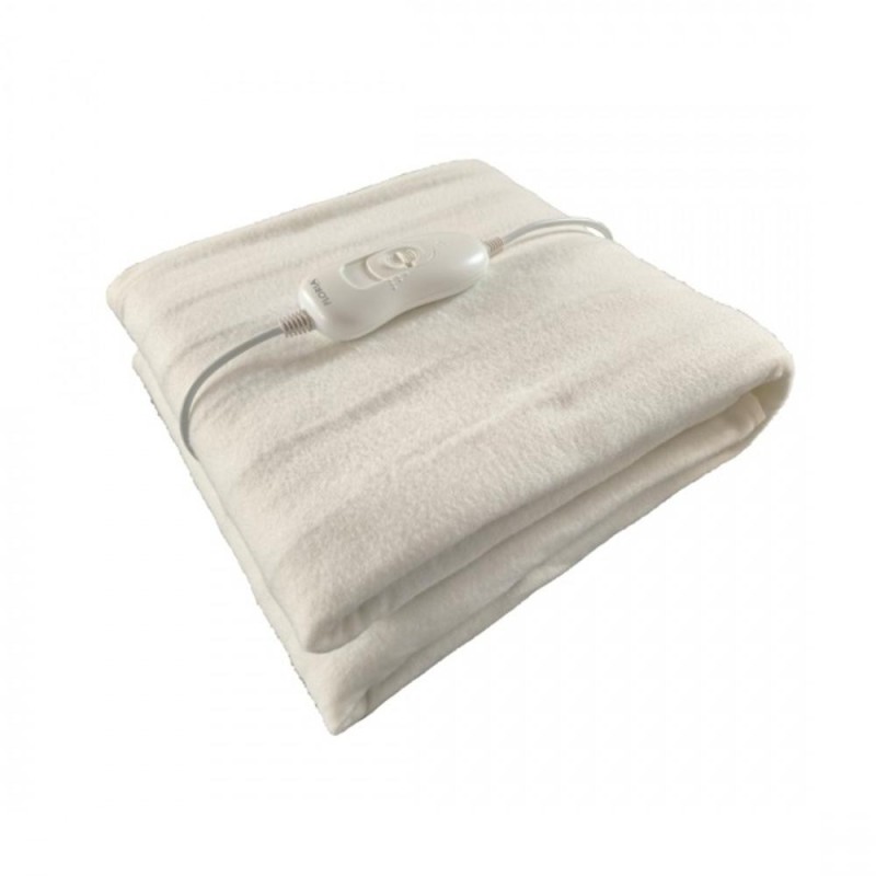 Set 2 x Patura Electrica, 3 Trepte de Incalzire, 150 x 80 cm, 60W, Alb