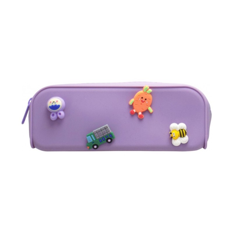 Set 2 x Penar Silicon, Flexibil cu Accesorii, 18.5 x 5 x 6.5 cm, Optimum