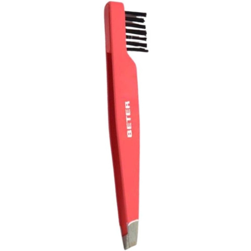 Set 2 x Penseta cu Varf Oblic si Perie Beter Betty Brow