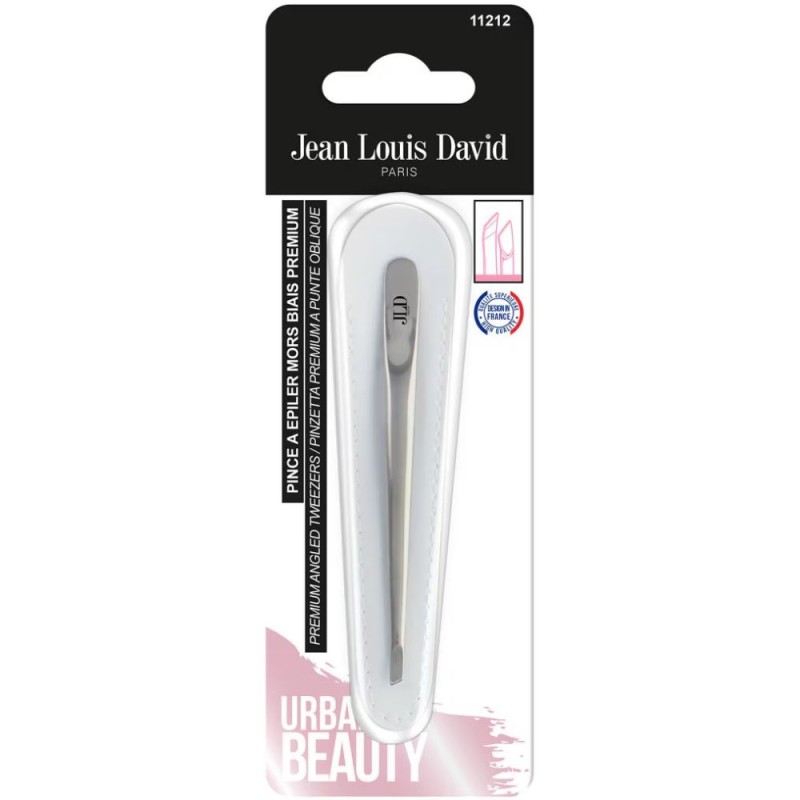Set 2 x Penseta Profesionala cu Varf Oblic, Jean Louis David