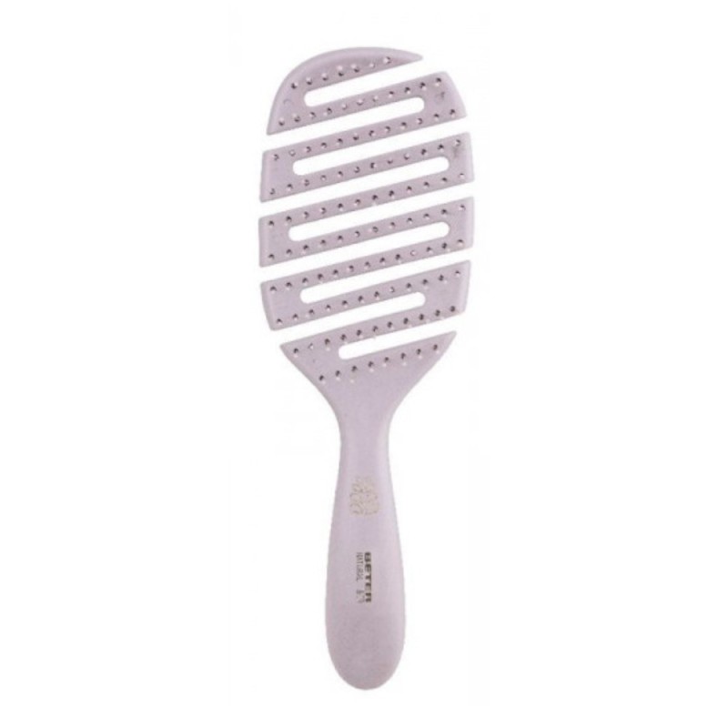 Set 2 x Perie Flexibila din Nylon pentru Par, Beter, Zig-zag, Protectie Varfuri