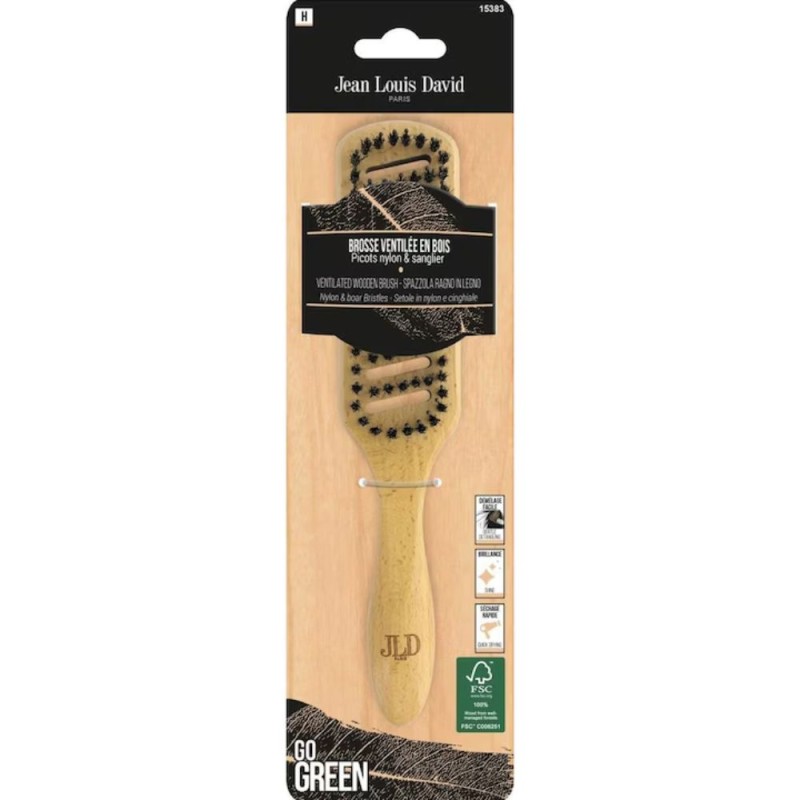 Set 2 x Perie Par Ud, Lemn, Jean Louis David