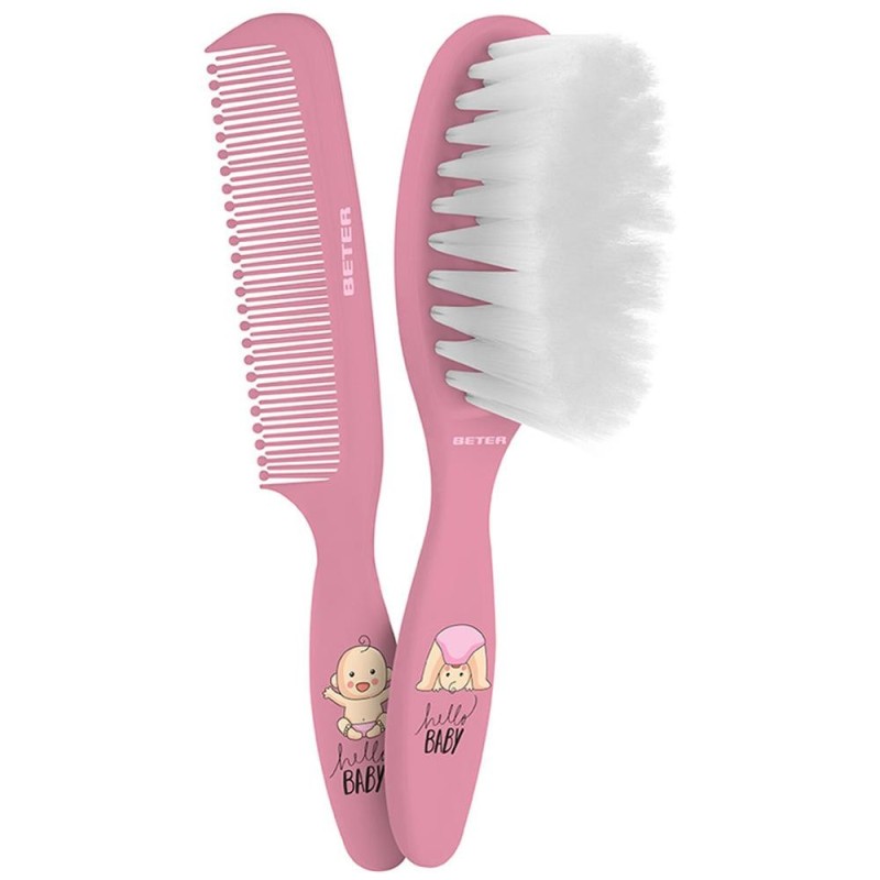 Set 2 x Perie si Pieptene Beter Minicure Baby