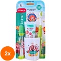 Set 2 x Periuta de Dinti Banat Junior Set Acrobat