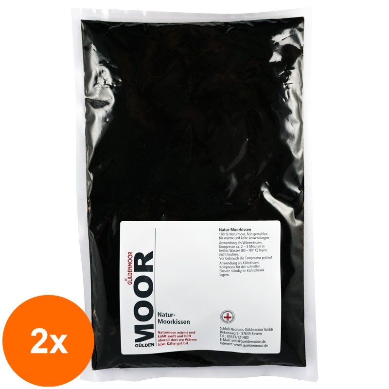 Set 2 x Pernite de Namol Natural, 500 g Guldenmoor