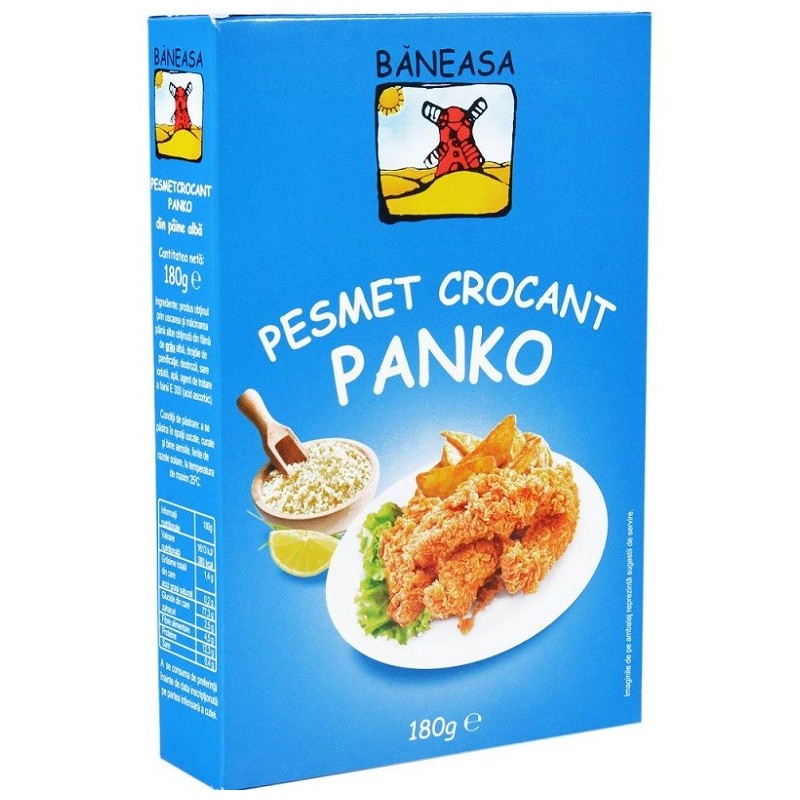 Set 2 x Pesmet Baneasa, Crocant Panko la Cutie 180 g