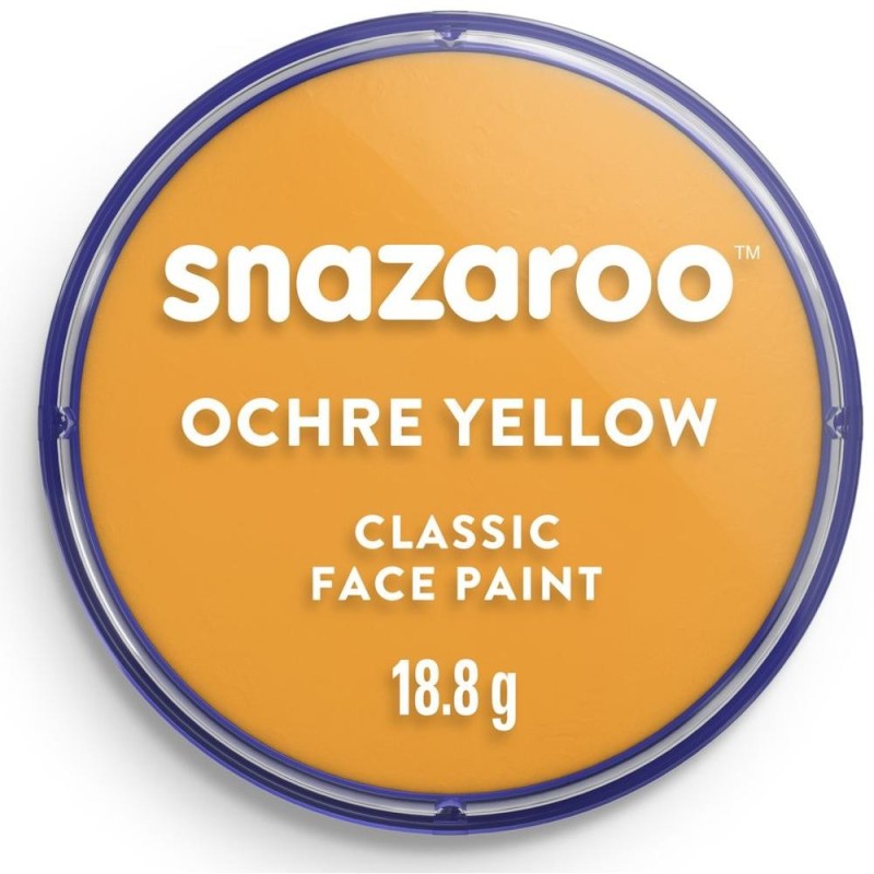 Set 2 x Pictura pe Fata, Snazaroo, Galben Ocru, 18 ml