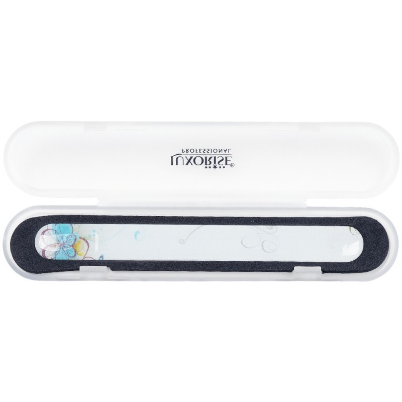 Set 2 x Pila de Sticla Nano Glass File Luxorise In Etui, Dazzling Flower