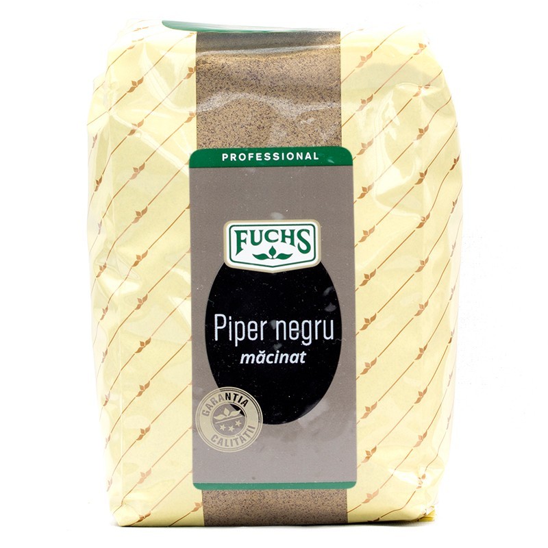Set 2 x Piper Negru Macinat Cosmin, Fuchs Punga Individuala, 1 kg