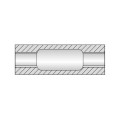 Set 2 x Piulita Intinzatoare Prelucrata DIN 1479 Otel Zincat M 36