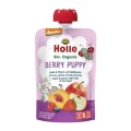 Set 2 x Piure de Mere si Piersici cu Fructe de Padure Eco, Berry Puppy, Holle Baby, 100 g