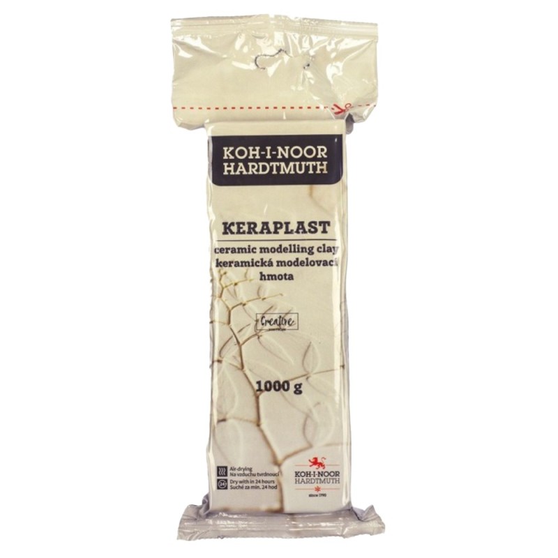 Set 2 x Plastilina de Modelaj, Alba, 1 kg