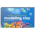 Set 2 x Plastilina Koh-I-Noor, Pisici, 20 Culori, Cutie Carton, 400 g