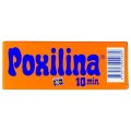 Set 2 x Poxilina, Adeziv de reparare, Actionare Rapida, 70 g, Gri