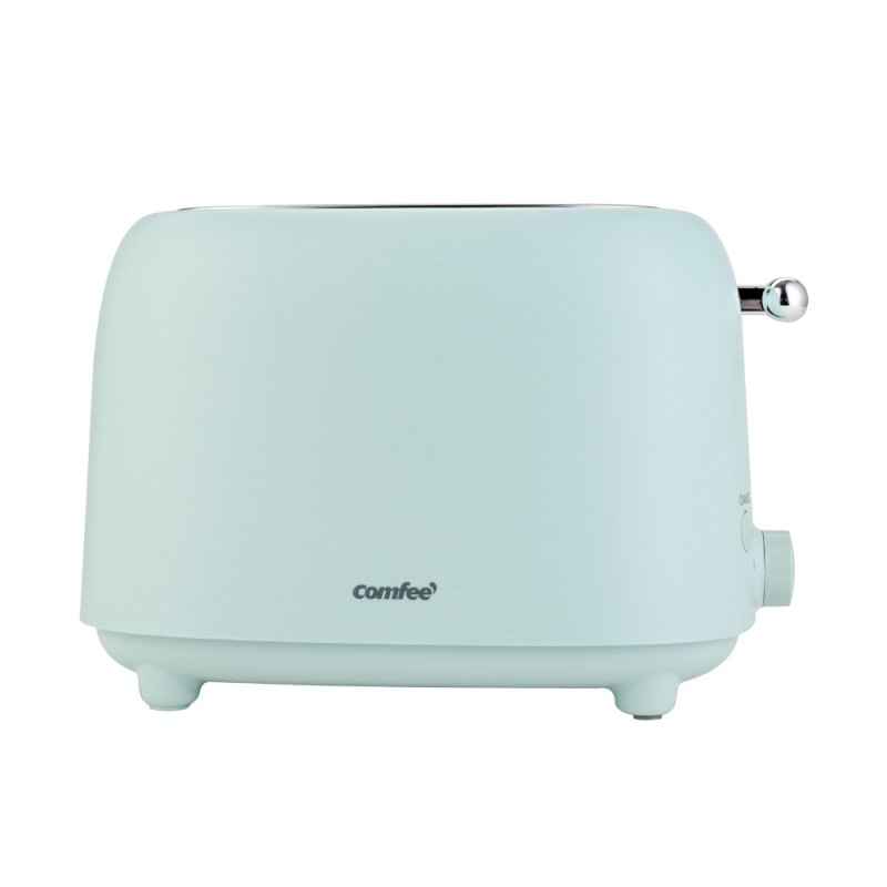 Set 2 x Prajitor de Paine Comfee MT-RP2L18WCY, 950 W, 2 Felii, 7 Trepte de Rumenire, Decongelare, Cyan