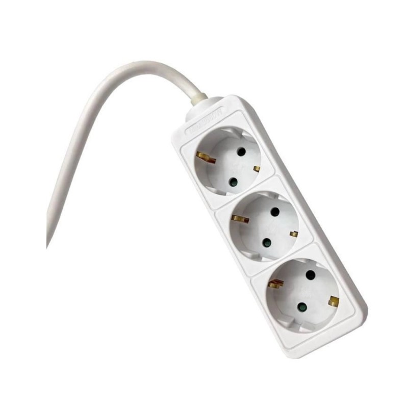 Set 2 x Prelungitor 3 Prize 5 m, Cablu 3x1.5 mmp, Well