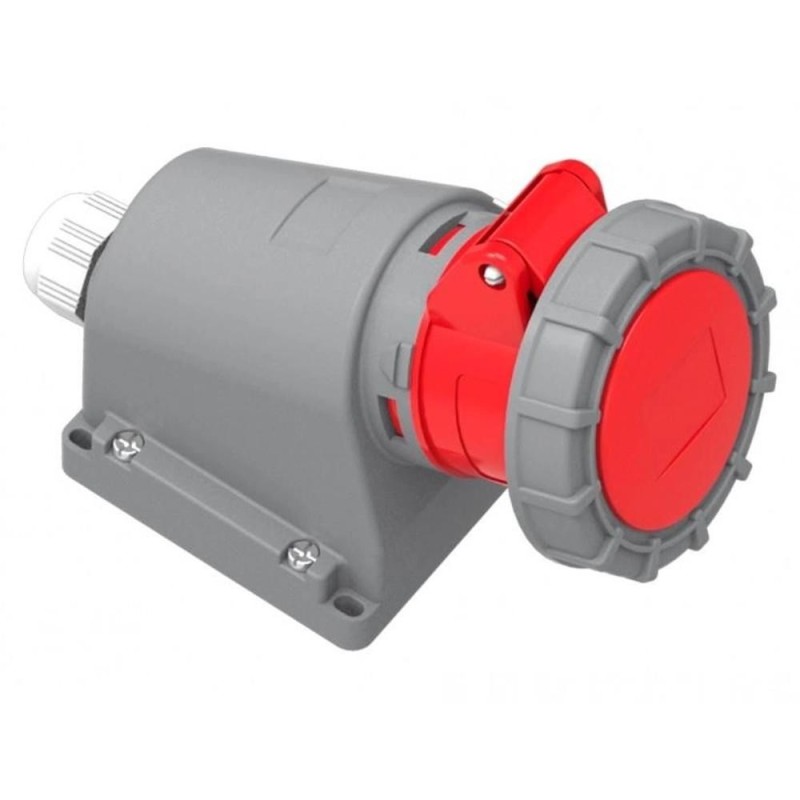 Set 2 x Priza Industriala Bemis BC1-1504-7535, 3P+E, 16A, 380V, Aparenta, Unghi 90 Grade, IP67