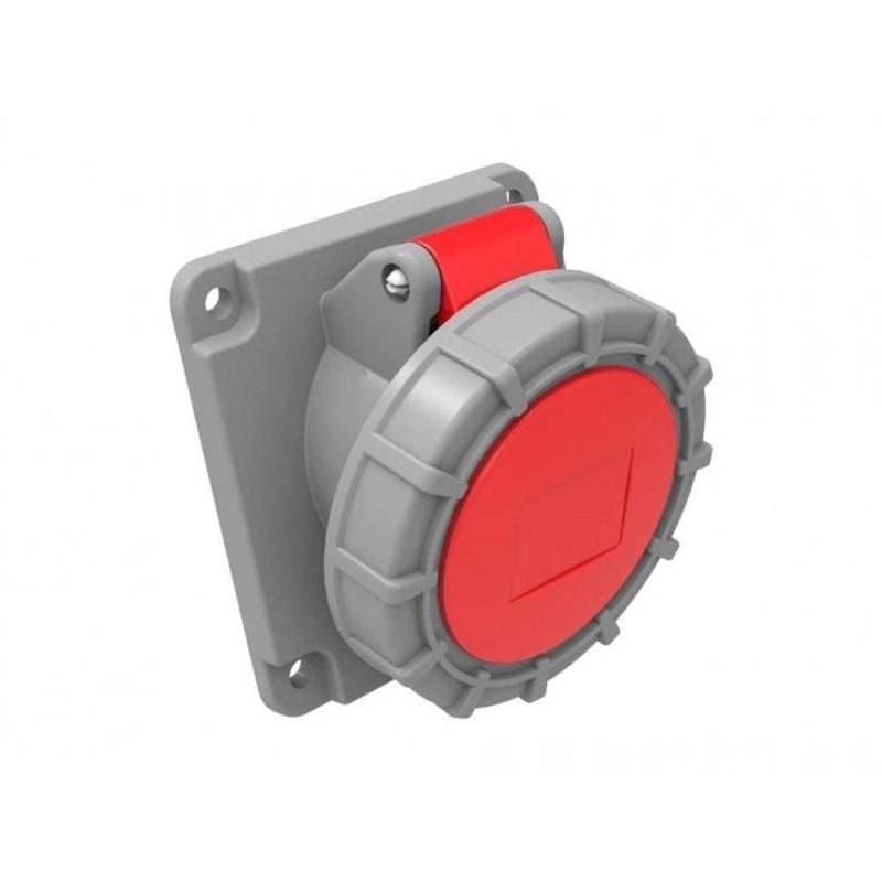 Set 2 x Priza Industriala Bemis BC1-1505-7420 3P+N+E, 16A, 380V, Unghi 45 Grade , IP67