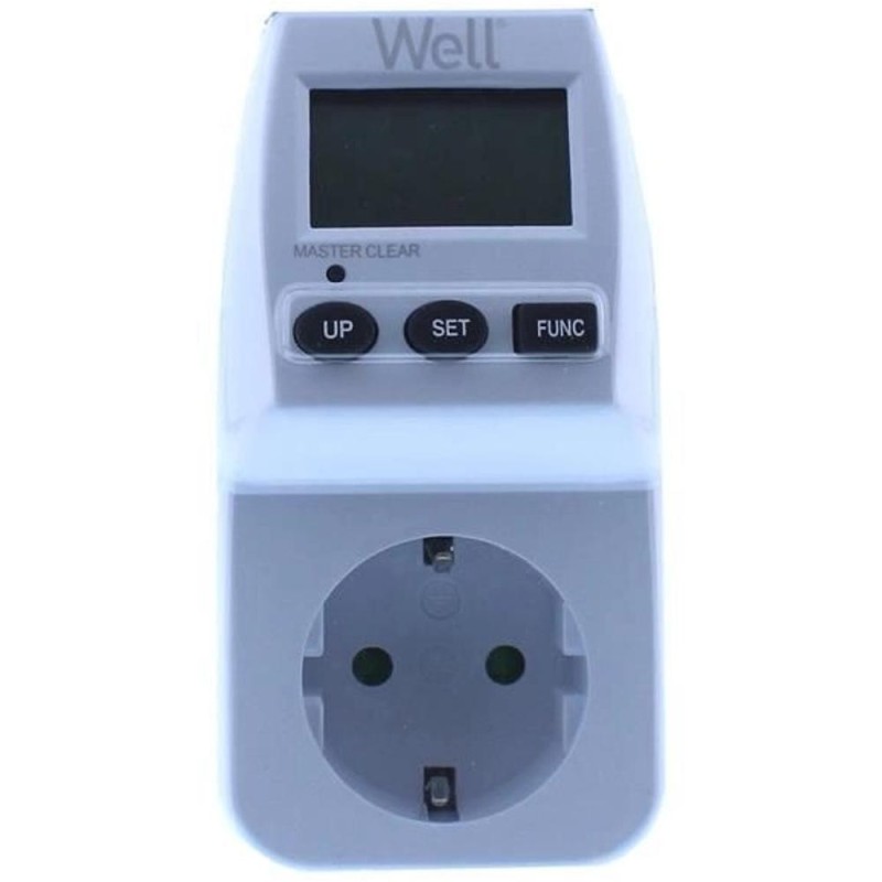Set 2 x Priza pentru Masurarea Energiei Consumate, Well