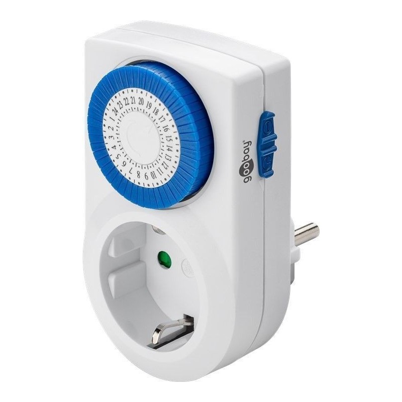 Set 2 x Priza Programabila Analogica pentru Interior, Goobay