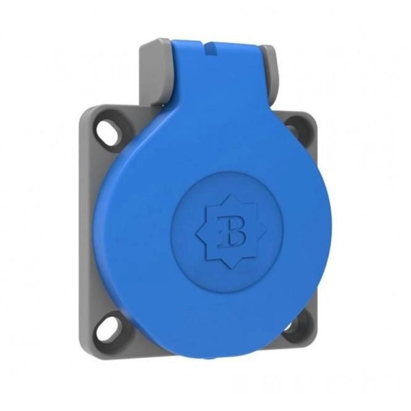 Set 2 x Priza Schuko cu Montaj pe Panou Bemis BY8-1402-2700 2P+E, 16A, 250V, IP44