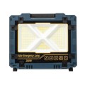 Set 2 x Proiector LED, 200W, Incarcare Solara si USB, Panou Incorporabil si Detasabil