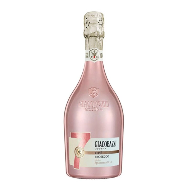 Set 2 x Prosecco Giacobazzi, 7 Brut DOC, Rose, 0.75 l