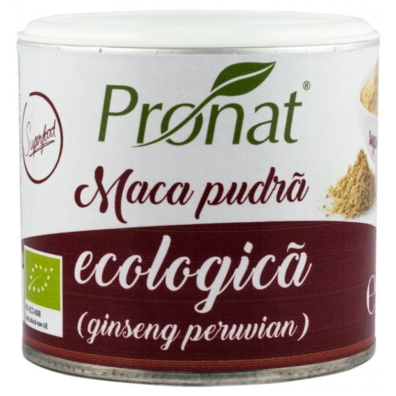 Set 2 x Pudra de Maca BIO, 90 g, Pronat