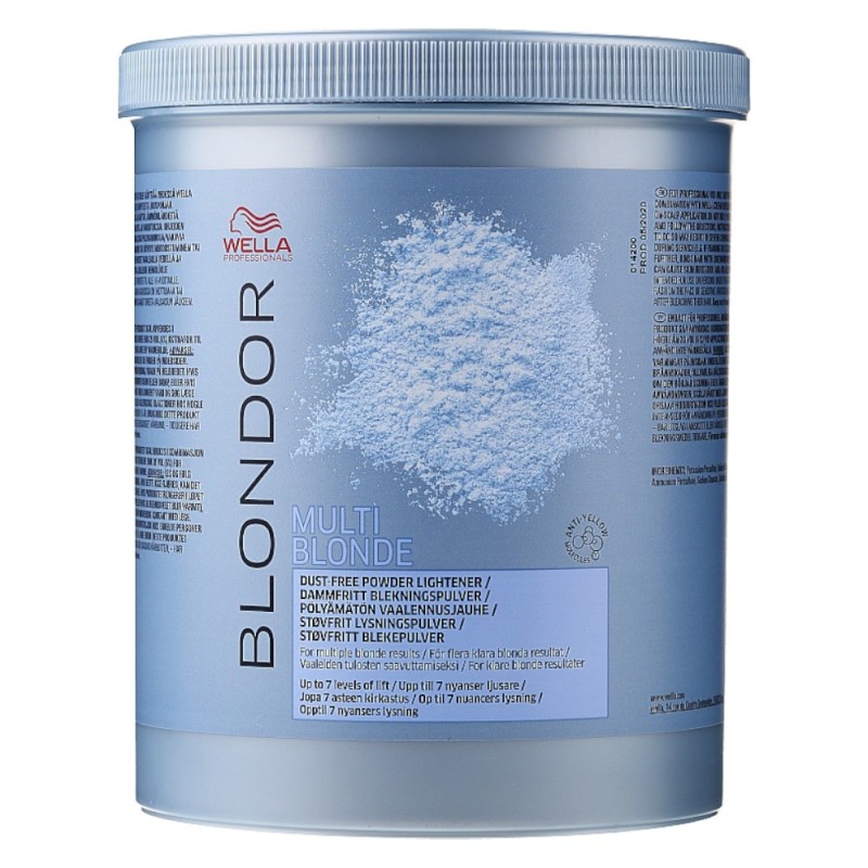 Set 2 x Pudra Decoloranta Wella Professionals Blondor Multi Blonde, 800 g