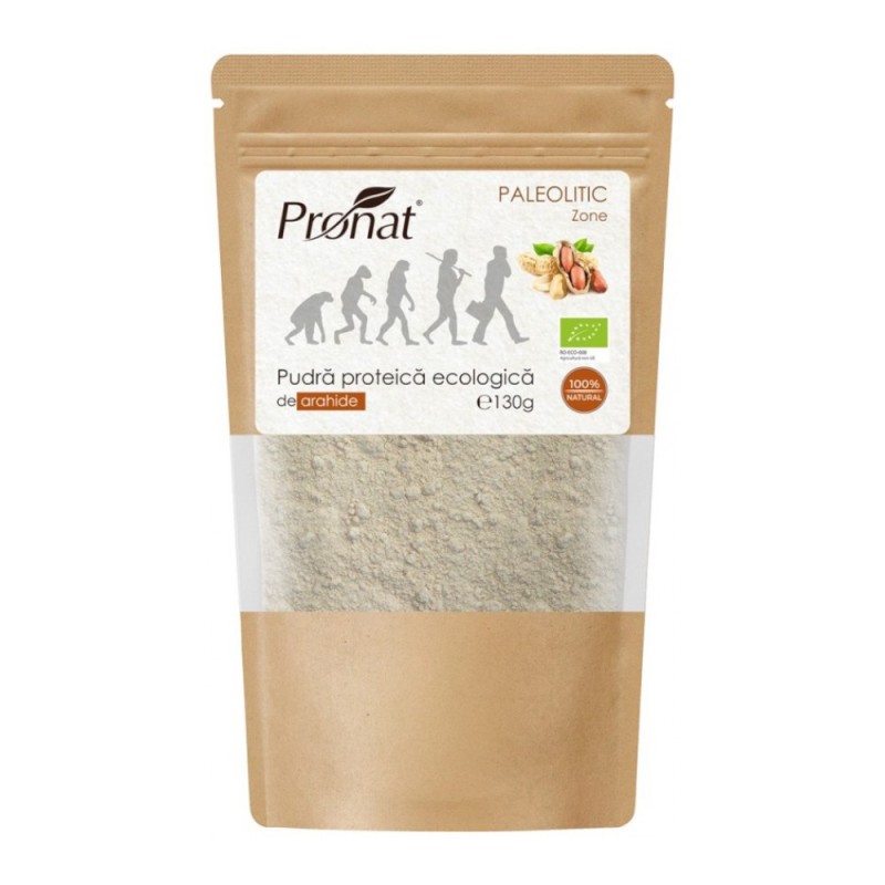 Set 2 x Pudra Proteica Bio de Arahide, 130 g