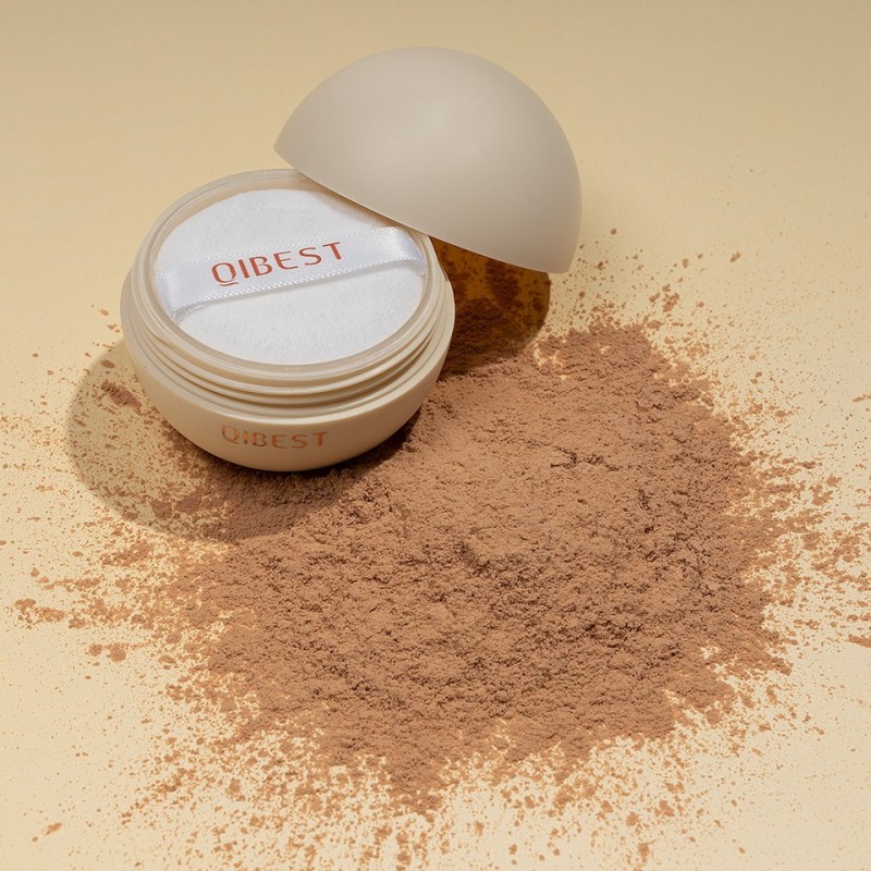 Set 2 x Pudra Pulbere Fixare Machiaj Qibest Butter Color, 05